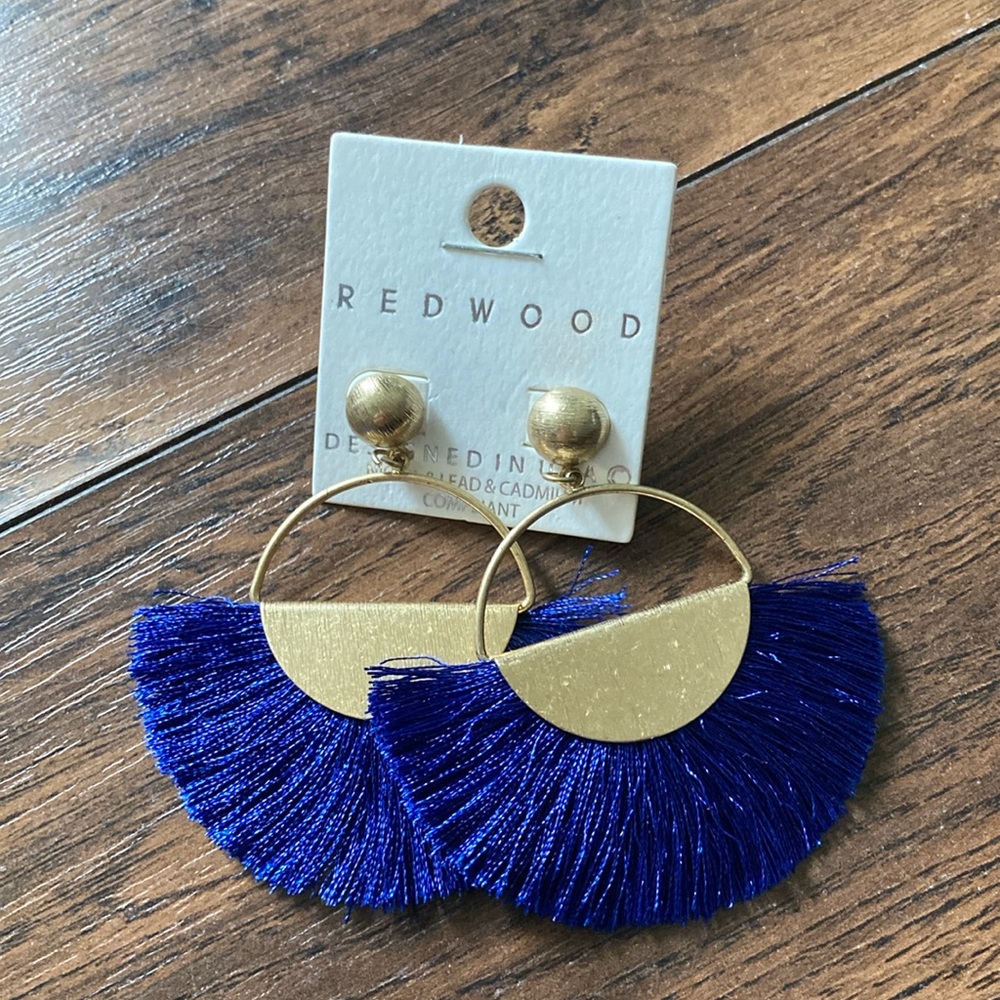 Fringe earrings NWT